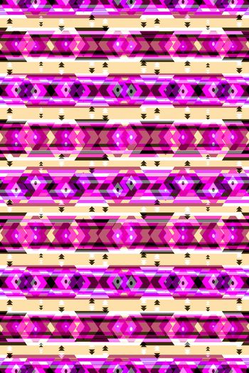 795368-撞色几何条纹