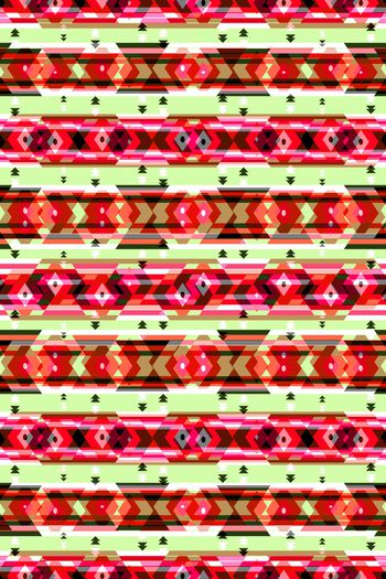 795369-撞色几何条纹