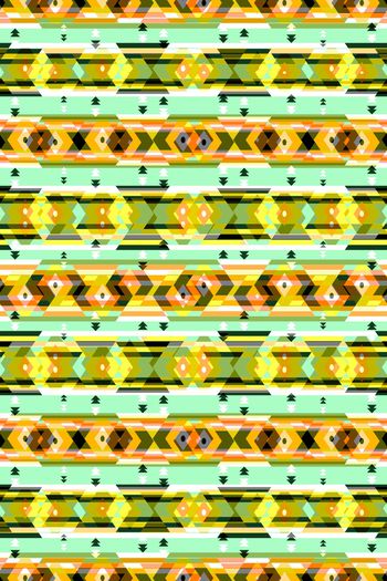 795370-撞色几何条纹