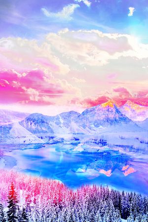 时尚女装印花华亿平台图片