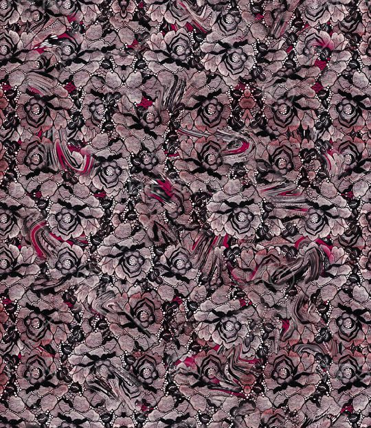 树枝印花华亿平台图片