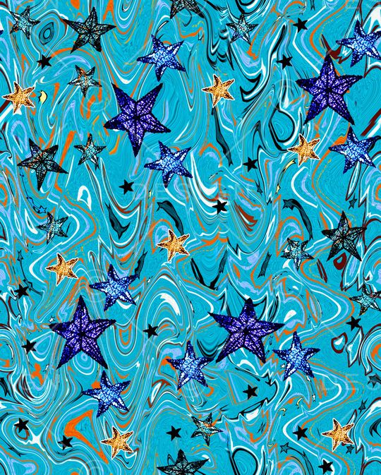 树枝印花华亿平台图片