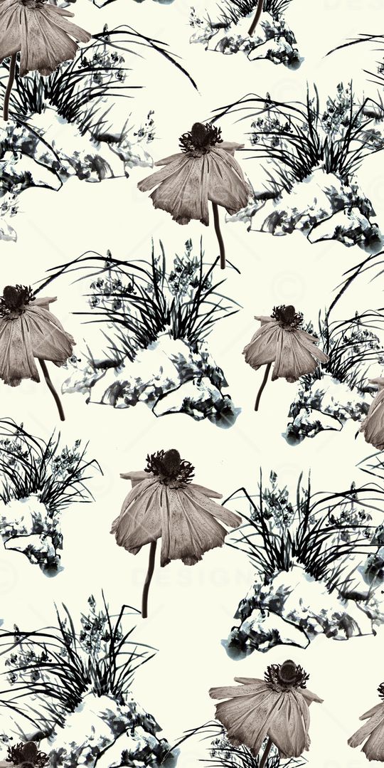 卷草纹印花华亿平台图片