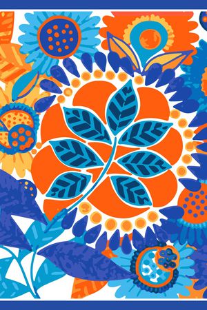 丝巾印花华亿平台图片