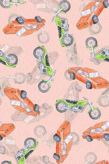 795751-童装汽车波纹