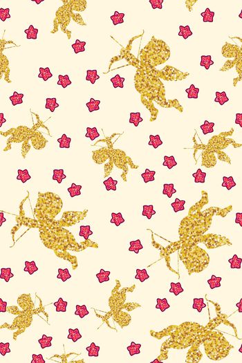 795763-童装天使星星黄、