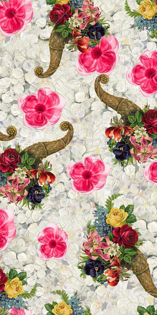 牡丹印花华亿平台图片