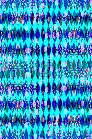 小方块印花华亿平台图片