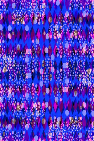 小方块印花华亿平台图片