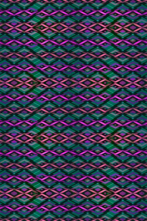 小方块印花华亿平台图片