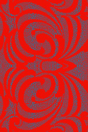 佩斯利纹印花华亿平台图片