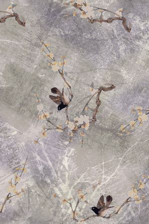 中国风印花华亿平台图片