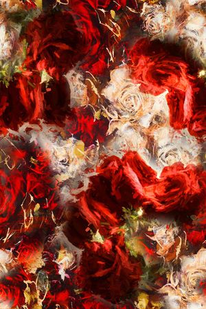 抽象印花华亿平台图片