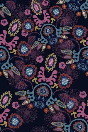 曼陀罗印花华亿平台图片