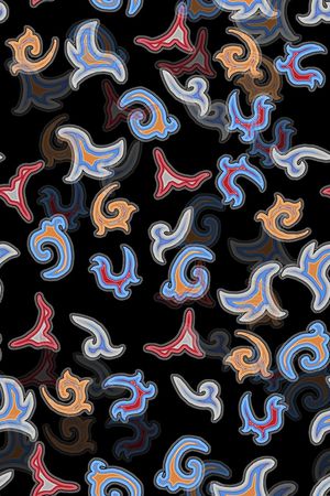 色块印花华亿平台图片