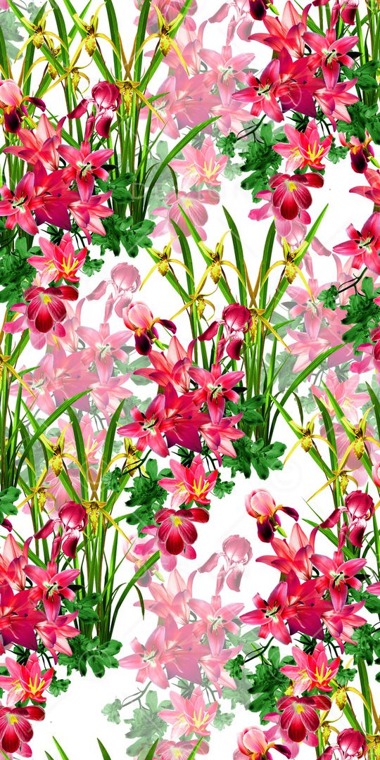 花朵印花华亿平台图片