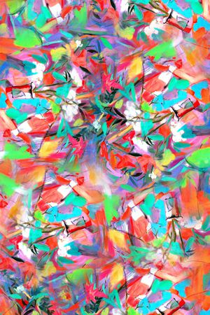 手绘印花华亿平台图片