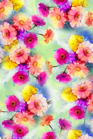 花朵印花华亿平台图片