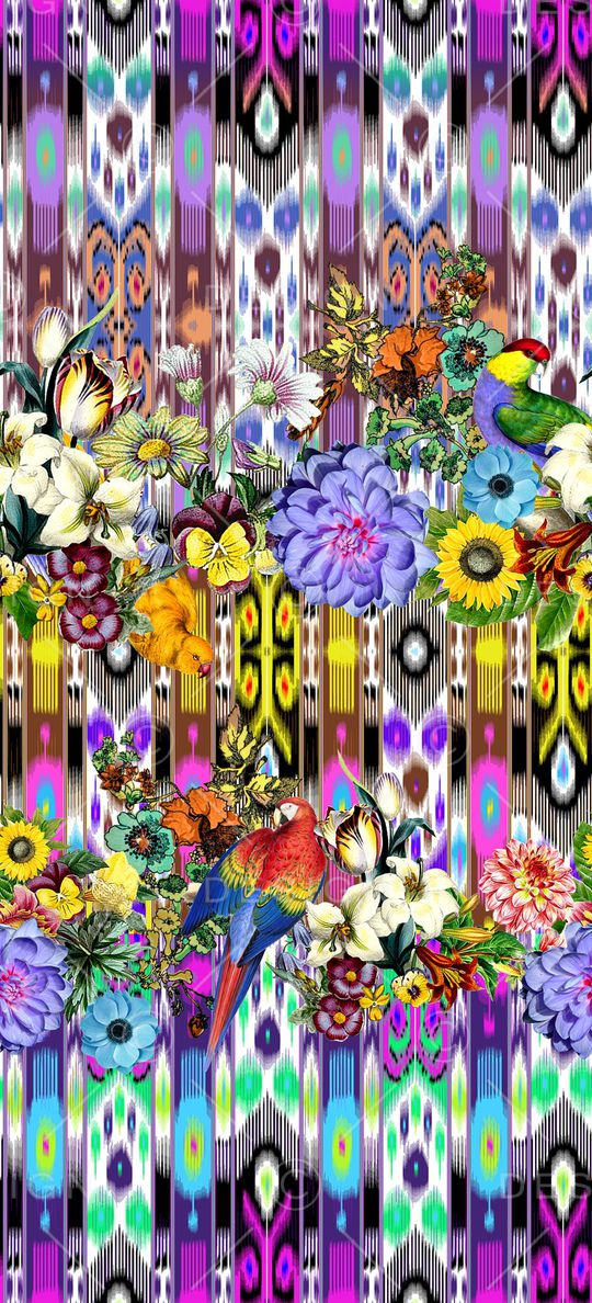 民族风印花华亿平台图片