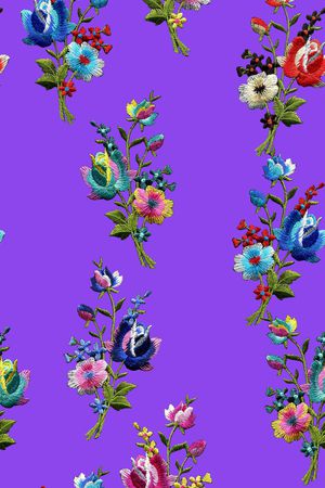 抽象手绘水彩画渐变纹理花卉数码印花印花华亿平台图片