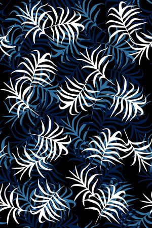 树叶印花华亿平台图片