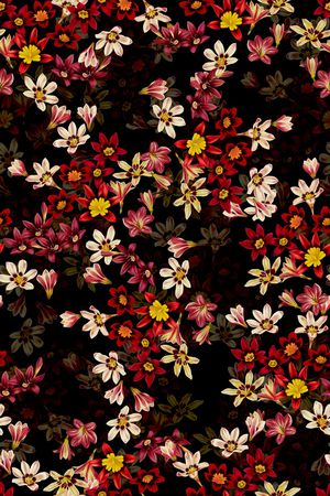 暗黑风印花华亿平台图片