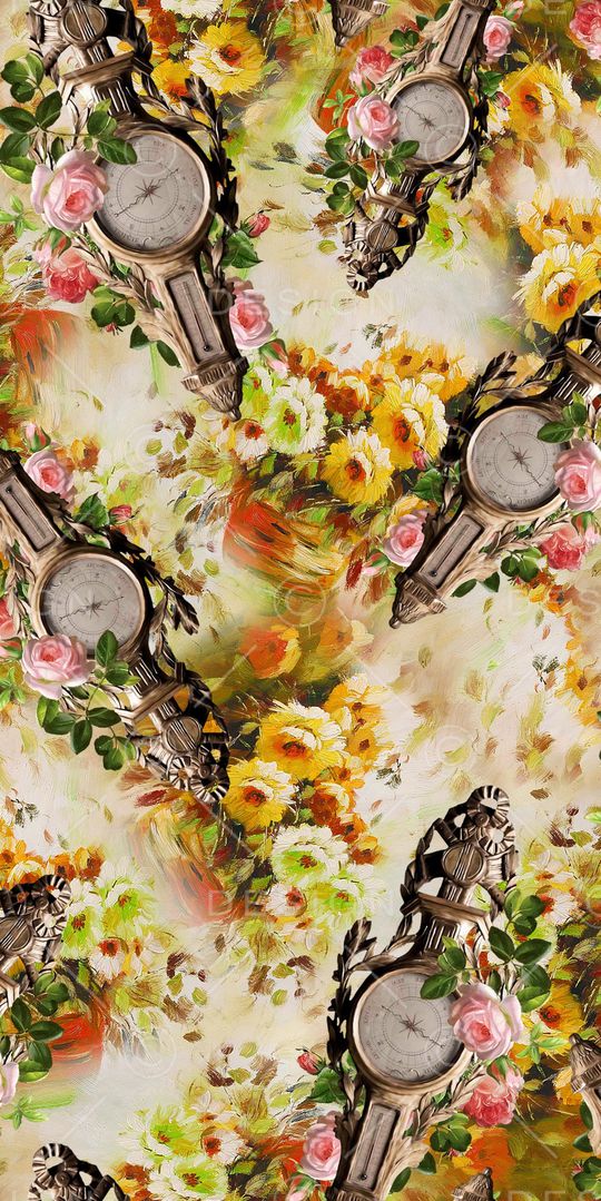 菊花印花华亿平台图片