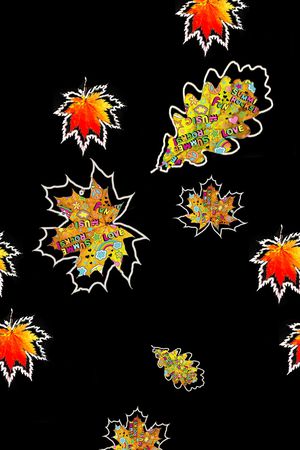 枫叶印花华亿平台图片