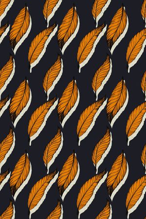 树叶印花华亿平台图片