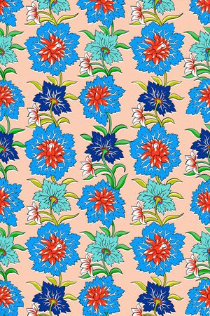 中国风印花华亿平台图片