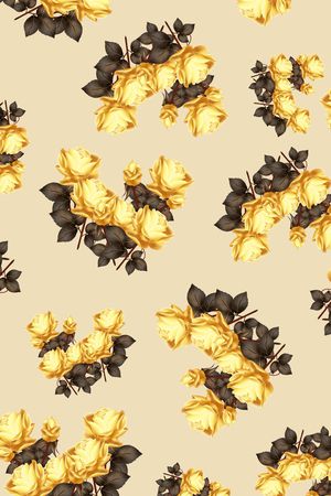 玫瑰印花华亿平台图片