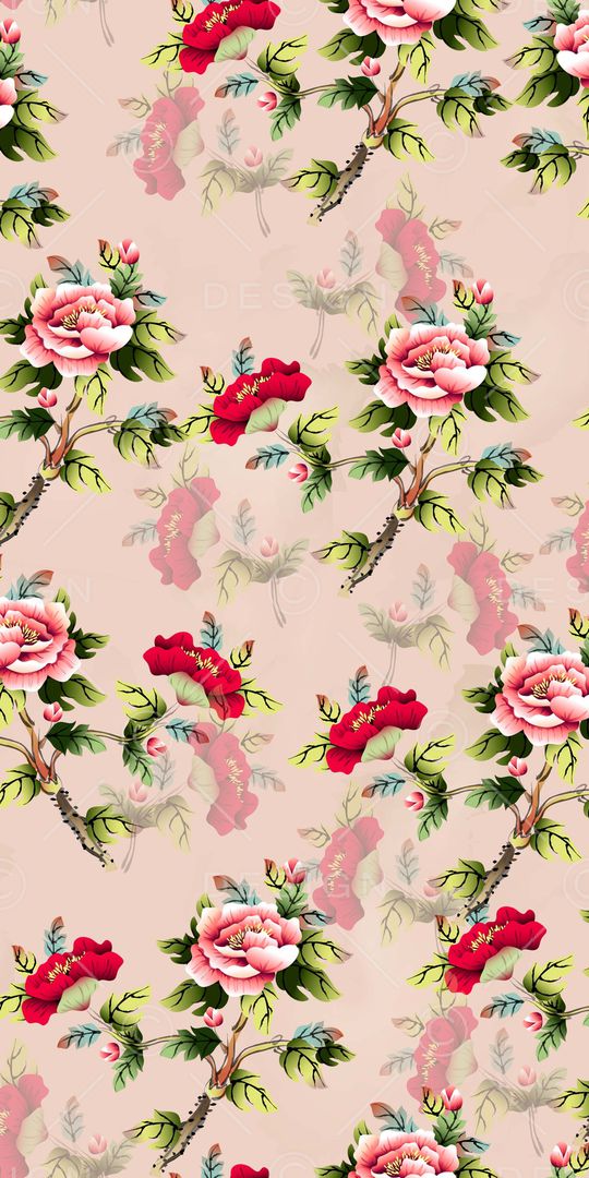 手绘印花华亿平台图片