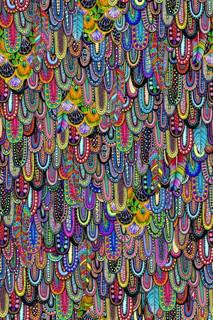 抽象印花华亿平台图片