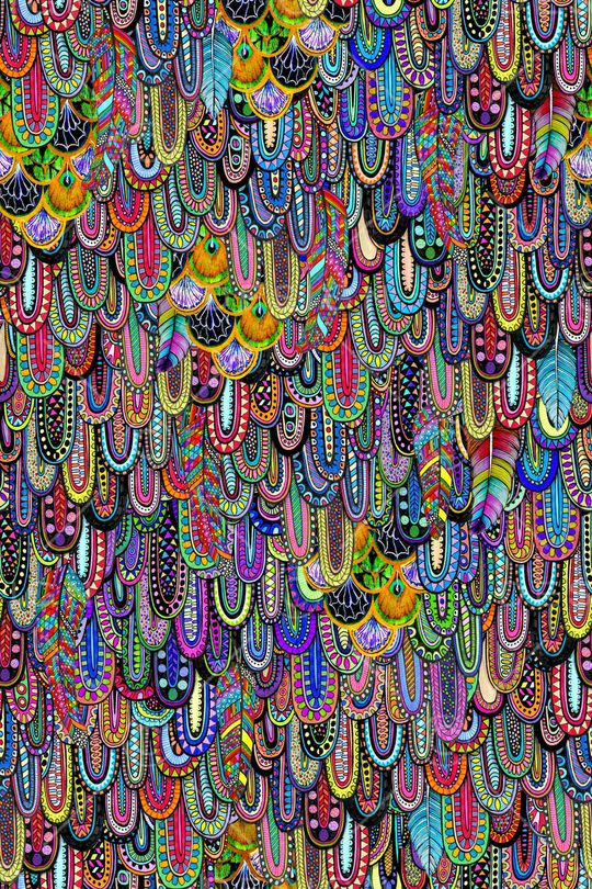 抽象印花华亿平台图片