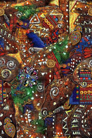 民族风印花华亿平台图片