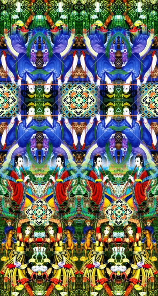 民族风印花华亿平台图片