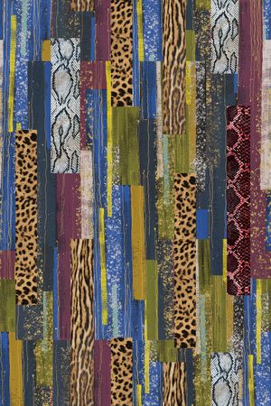 条纹印花华亿平台图片