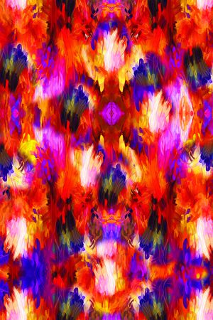 抽象印花华亿平台图片