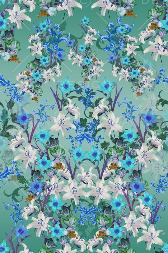 小碎花印花华亿平台图片