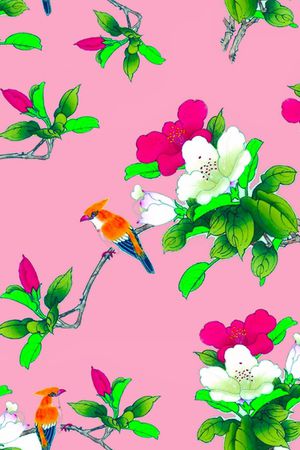 玫瑰印花华亿平台图片