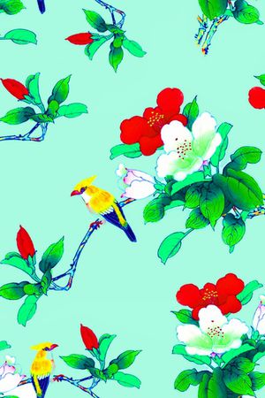 玫瑰印花华亿平台图片