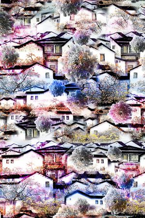 房子印花华亿平台图片