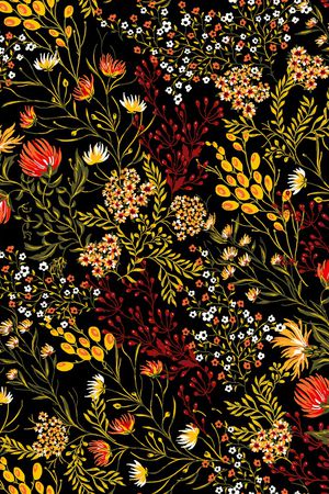 小碎花印花华亿平台图片