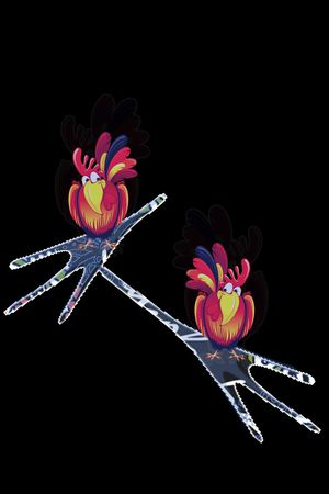 白色印花华亿平台图片