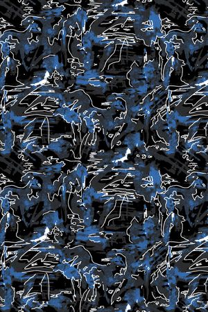 抽象印花华亿平台图片