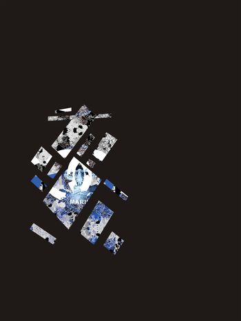 不规则几何印花华亿平台图片