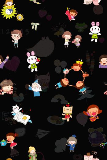 四方连续印花华亿平台图片