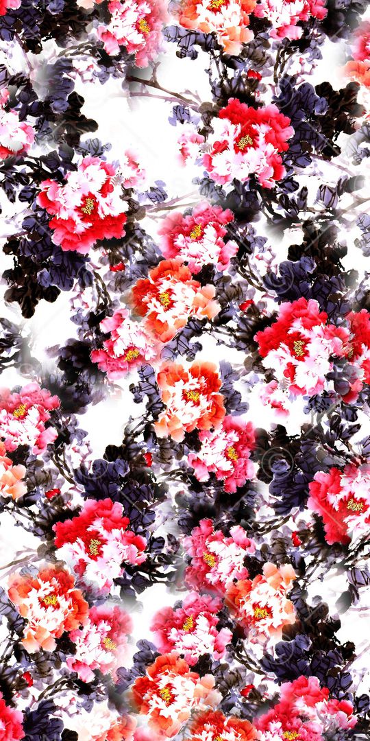 花朵印花华亿平台图片