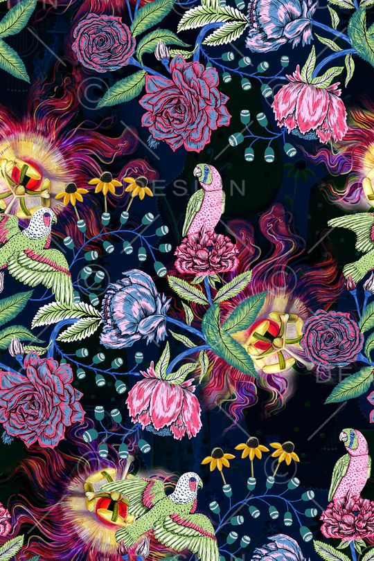 时尚印花华亿平台图片