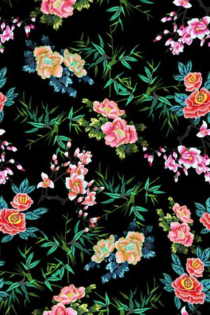 绣花印花华亿平台图片